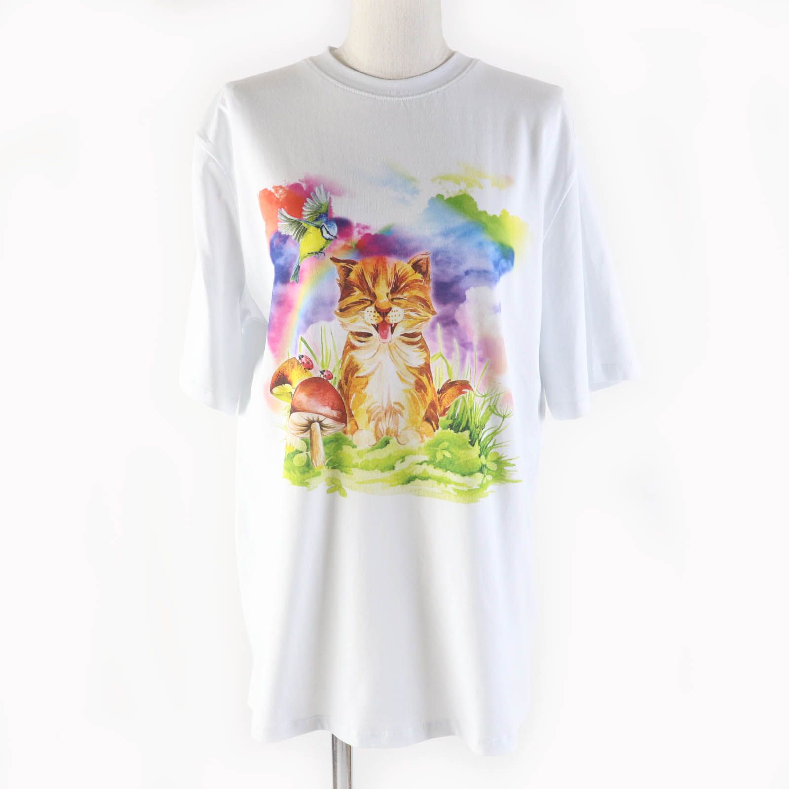 エムエスジーエム
 半袖Ｔシャツ ホワイト レディース XXS