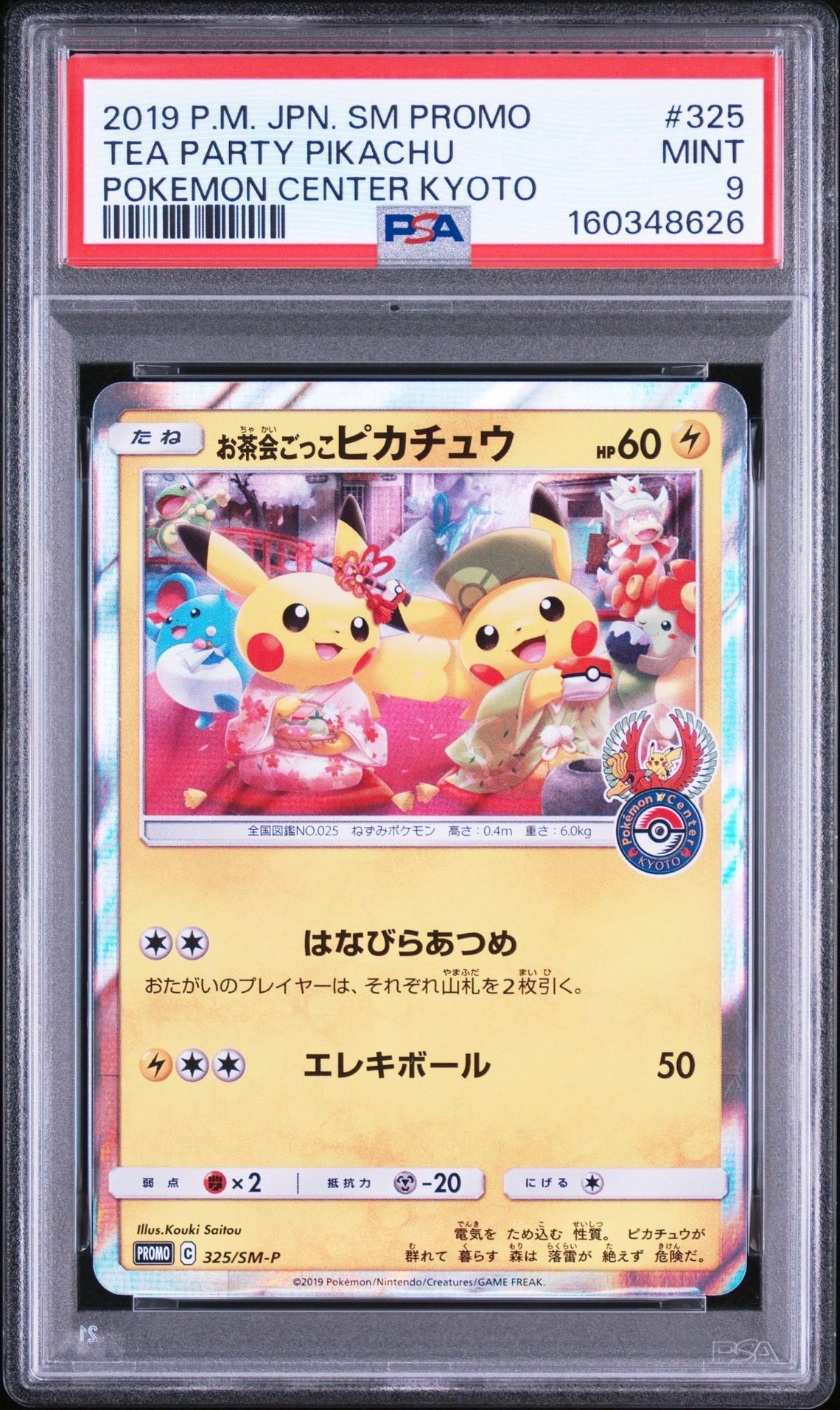 ピカチュウ : プロモ [SVP EN 085](「ゴッホ展」 プロモーションカード