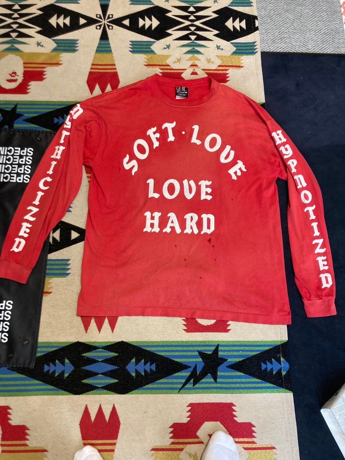SAINT Mxxxxxx 24SS LS Tee / Soft Love "Red"