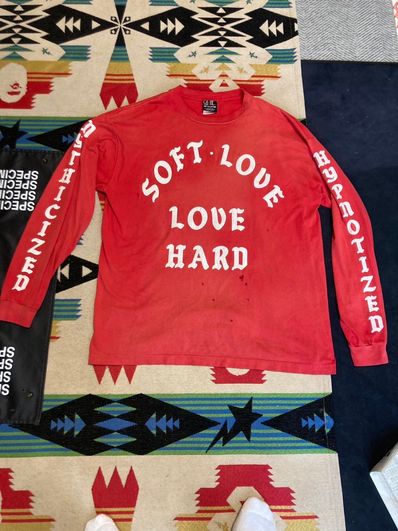 SAINT Mxxxxxx 24SS LS Tee / Soft Love "Red"