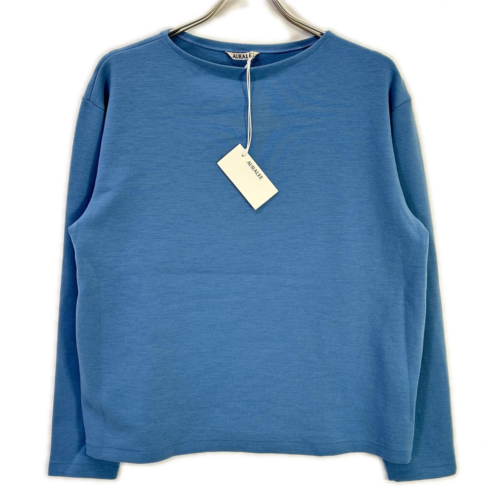 オーラリー A26SP01VD DOUBLE JERSEY BOAT NECK PULLOVER 3