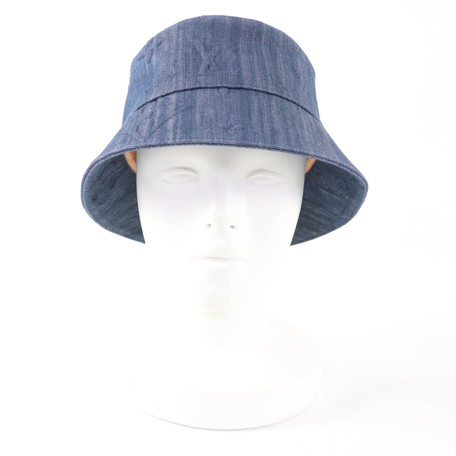 極美品 ルイヴィトン ハット インディゴ メンズ ー  M7101M