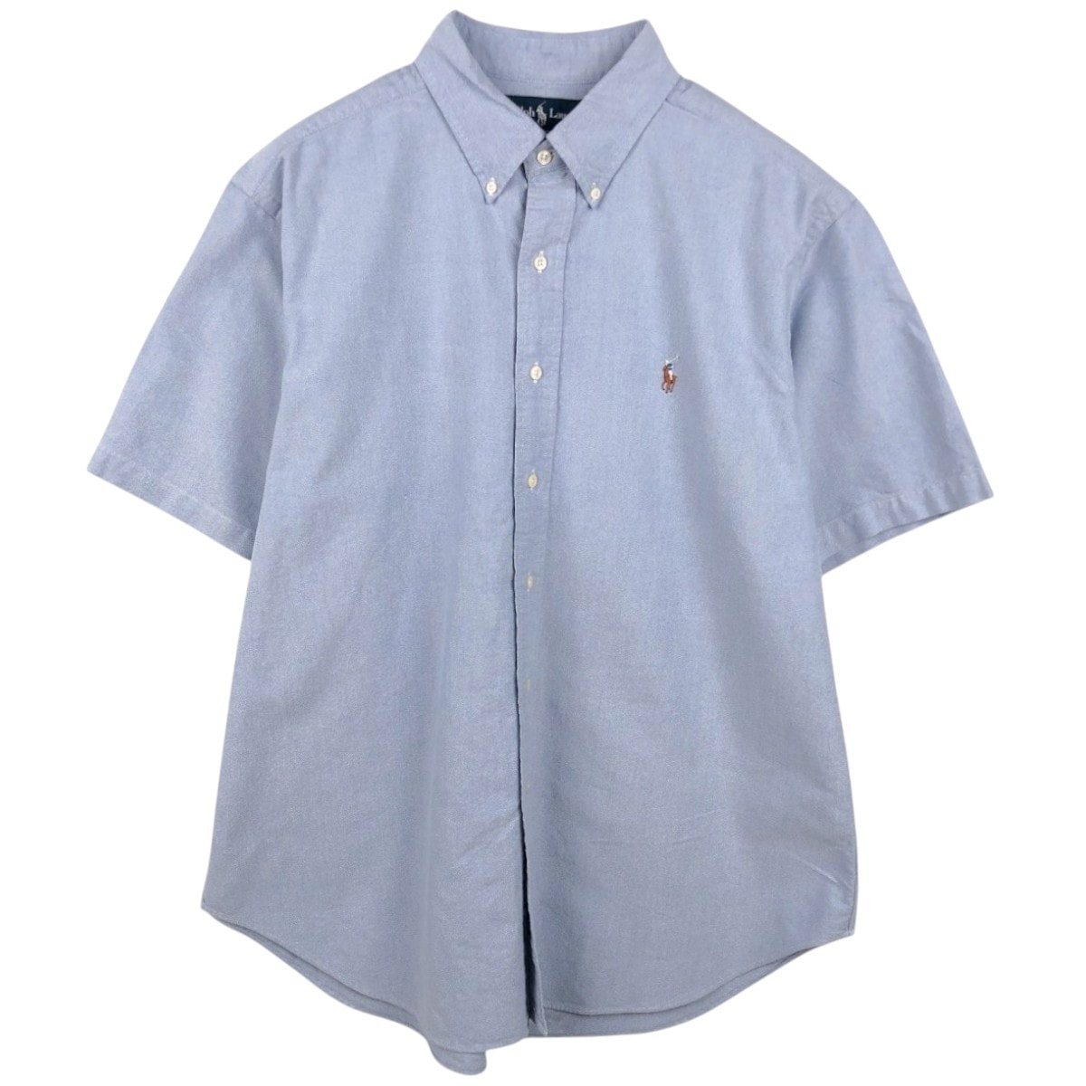 古着 ラルフローレン Ralph Lauren CLASSIC FIT クラシックフィット 半袖 ボタンダウンシャツ メンズXL相当/eaa668671