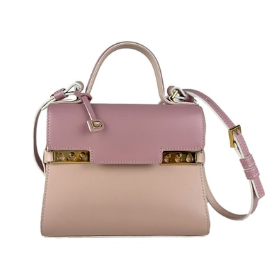 デルヴォー DELVAUX ショルダーバッグ タンペートPM レザー ピンク レディース【中古】 z10757