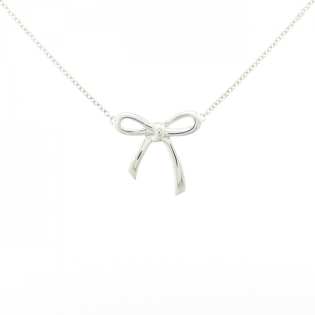 ティファニー ボウ ネックレス