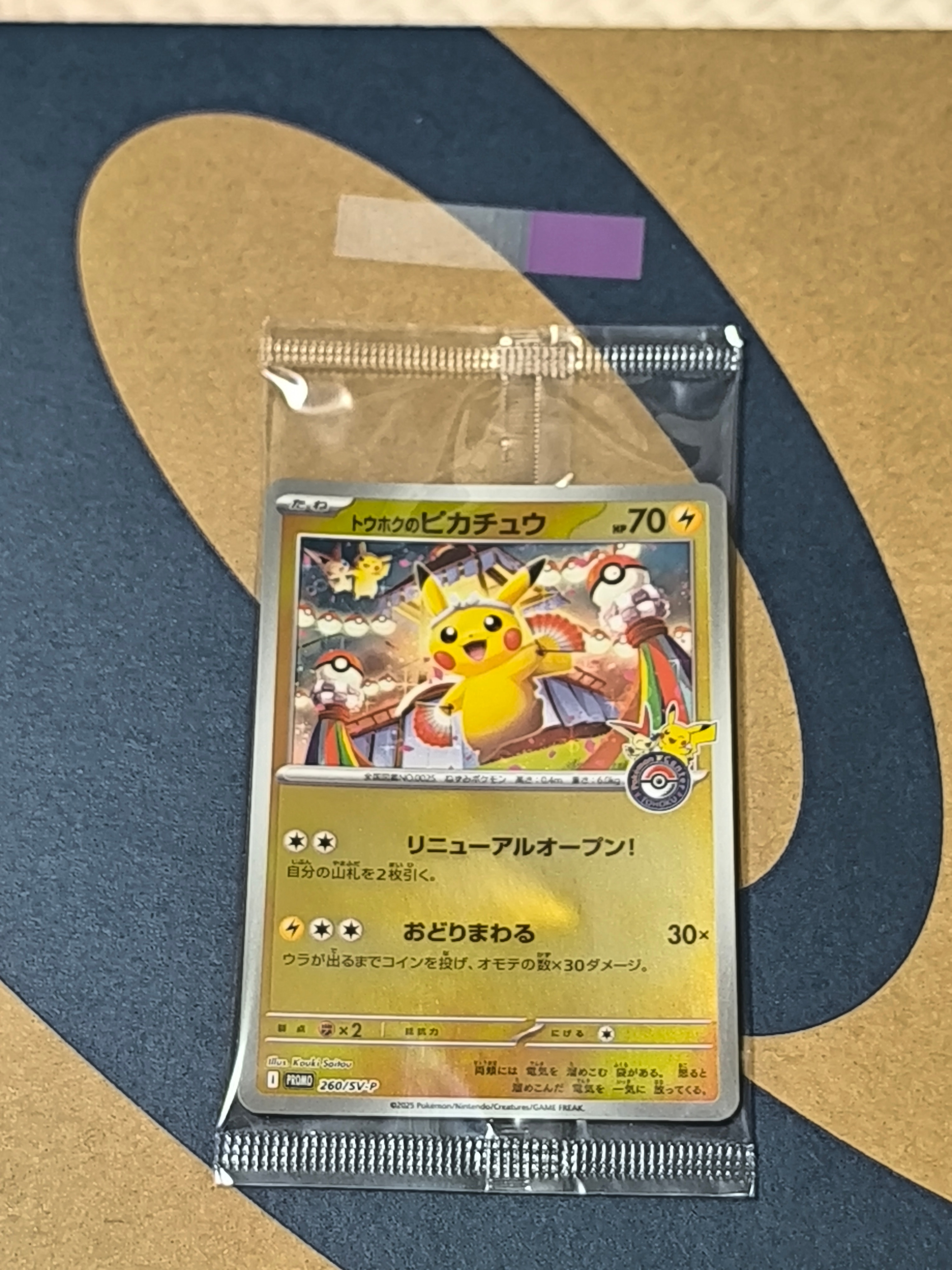 ARS10】トウホクのピカチュウ P [SV-P 260](スペシャルBOX「ポケモン