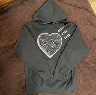HUMAN MADE x KAWS HOODIE #1 "Black"