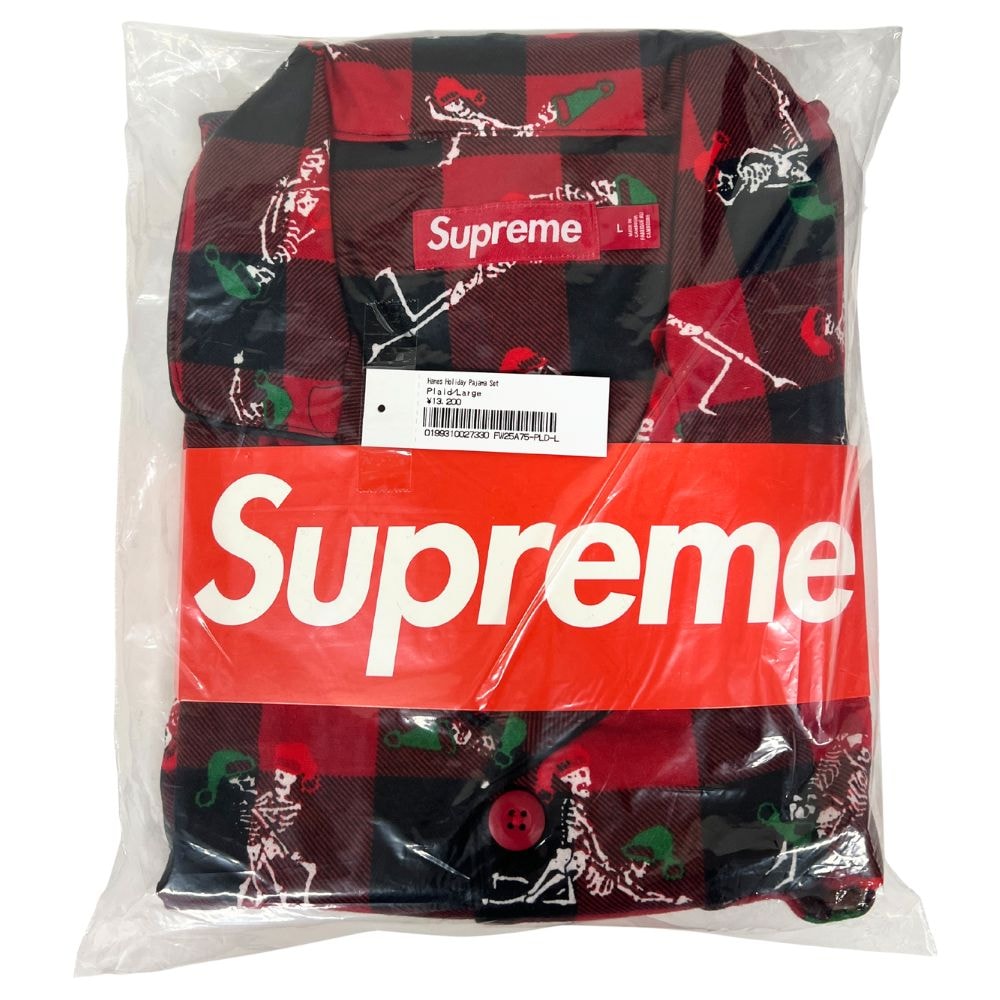 SUPREME シュプリーム 25AW Hanes Holiday Pajama Set パジャマ 45117