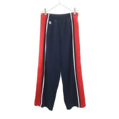 Champion products チャンピオンプロダクツ 80s 90s 日本製 オールド トラックパンツ M ネイビー ジャージ サイドボタン