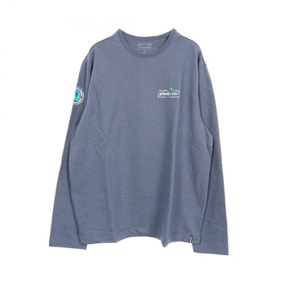 パタゴニア patagonia UNITY FITZ WILDRISE CREW 長袖Tシャツ 衣料品 トップス コットン メンズ ブルー系 39687NENAL 【新品】