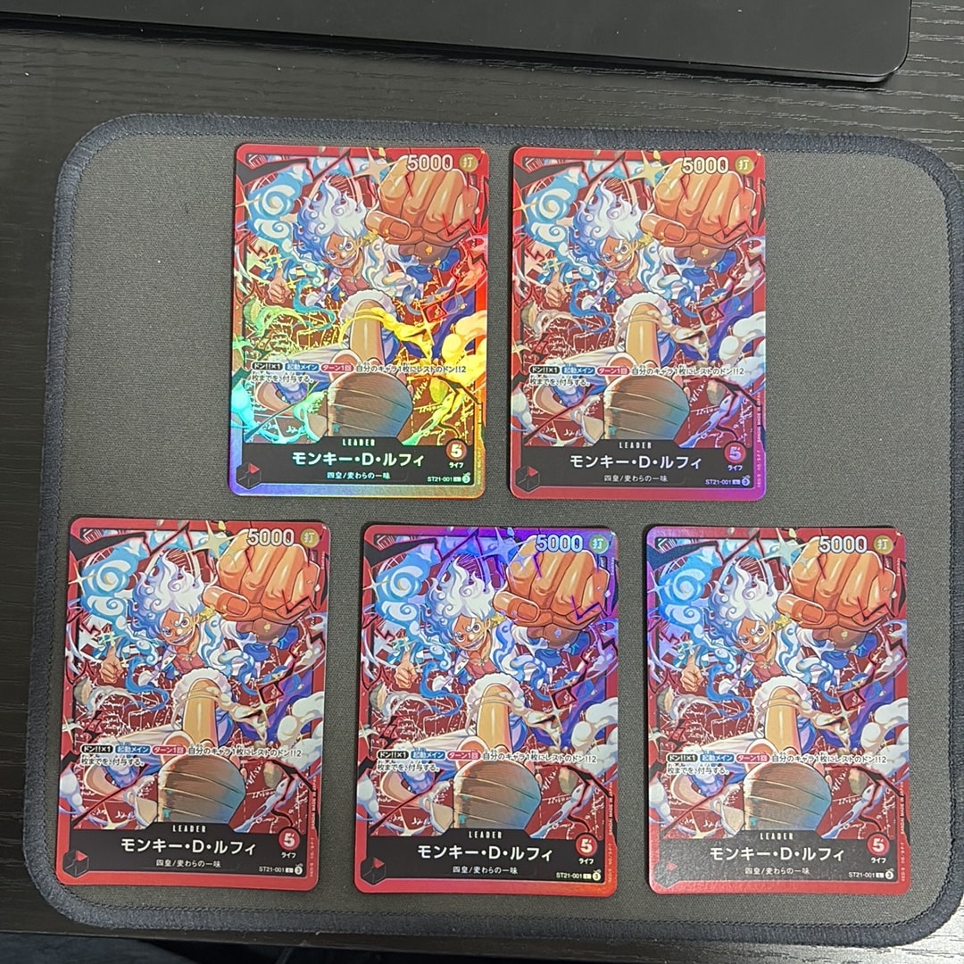 モンキー・D・ルフィ L [ST21-001](スタートデッキ「赤 モンキー・D・ルフィ」)