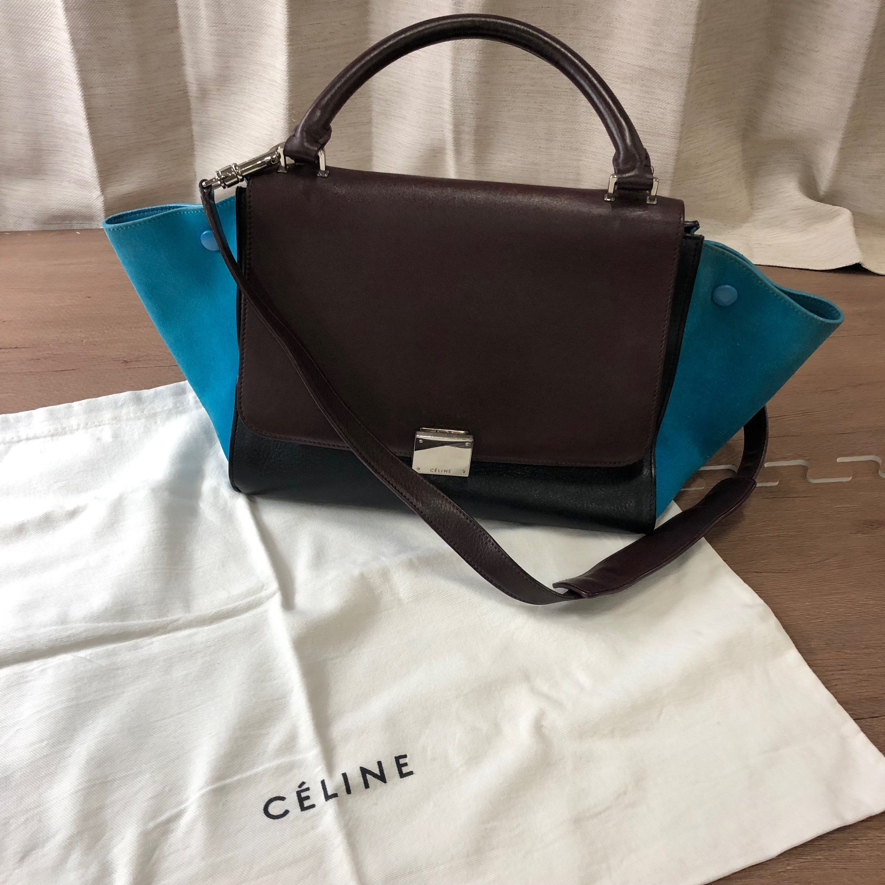 セリーヌ トラペーズ 2WAY ショルダー バッグ