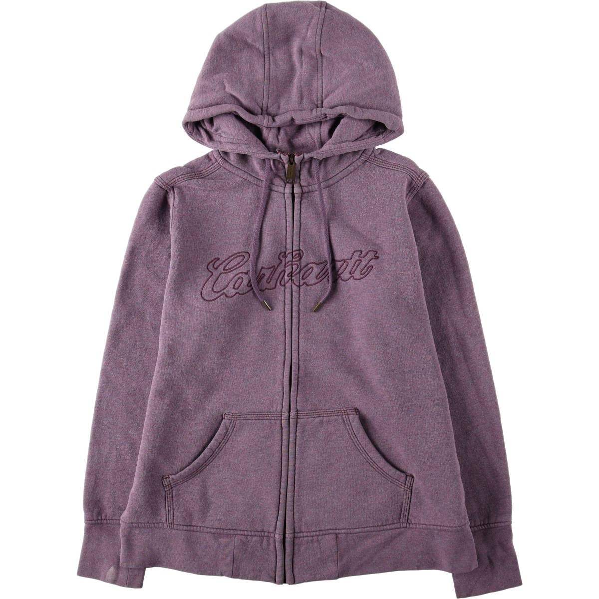 古着 カーハート Carhartt スウェットフルジップパーカー レディースM相当/eaa672605