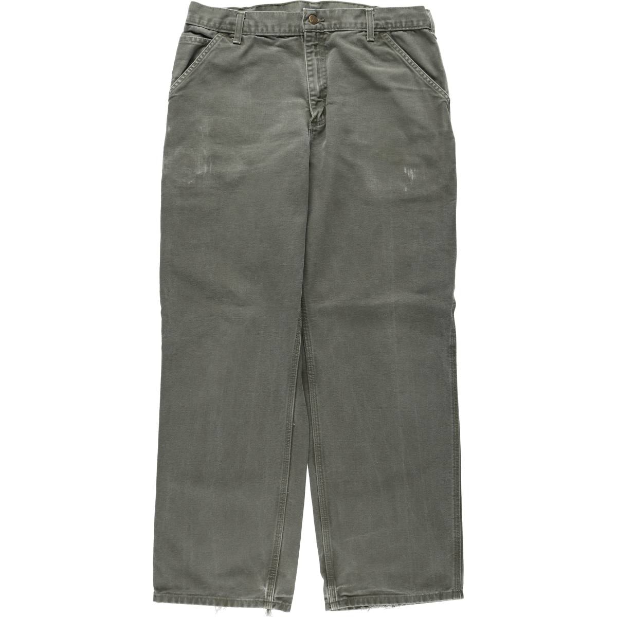 古着 カーハート Carhartt Dungaree Fit ダックペインターパンツ メンズw35相当/eaa631421
