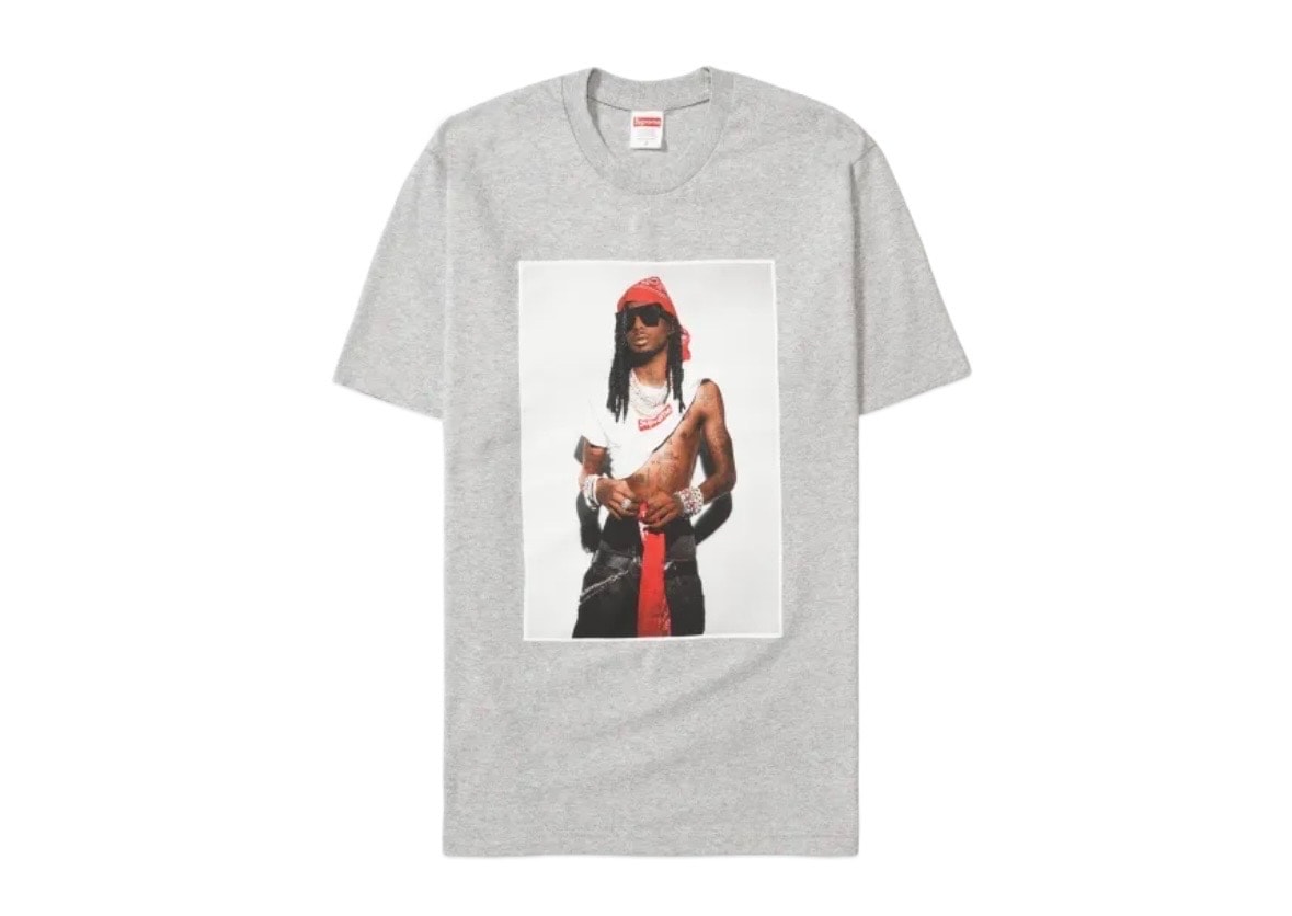 Supreme Playboi Carti Tee "Heather Grey"