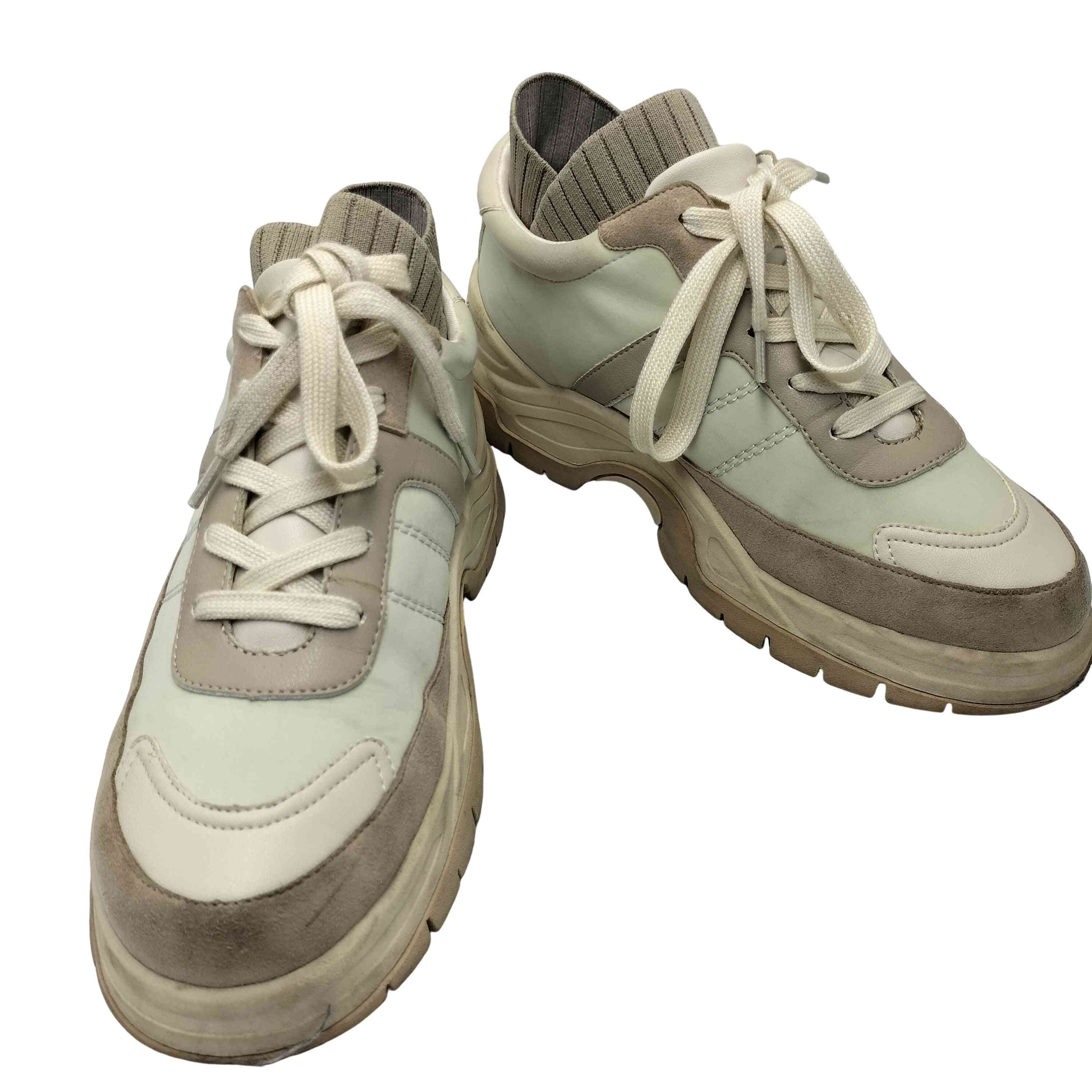 Lace Up Chunky Sneakers レースアップ チャンキー ローカット スニーカー【1140411060473】