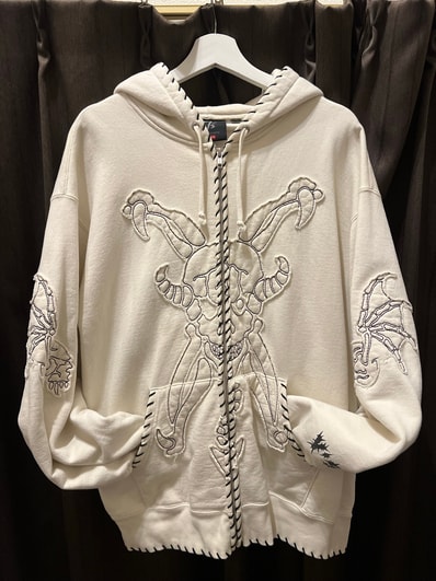 Supreme x Y's by Yohji Yamamoto Zip Up Hooded Sweatshirt "White"