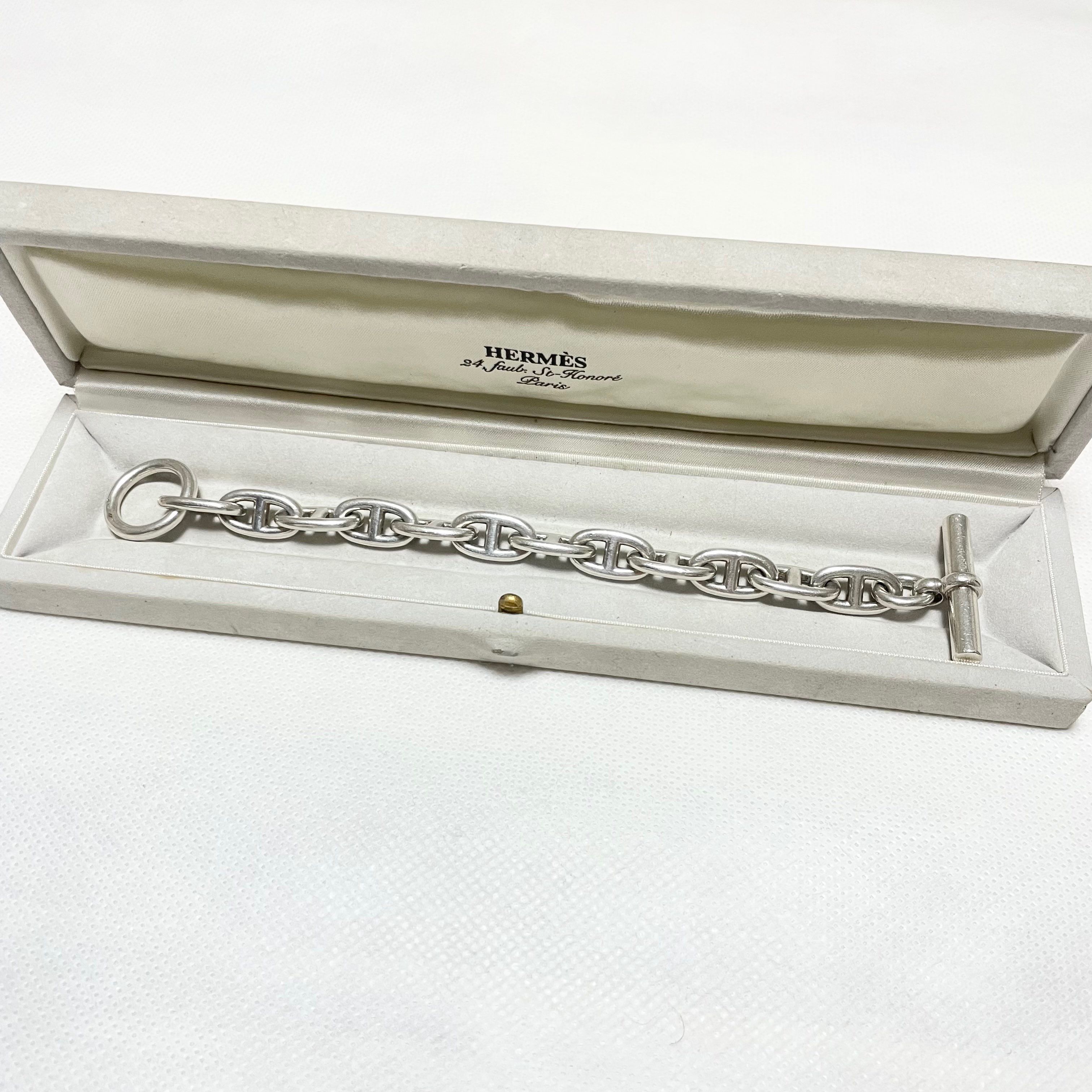 Hermes Chaine D'ancre GM Bracelet "Silver"