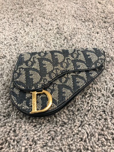 Dior Trotter Saddle Coin Case