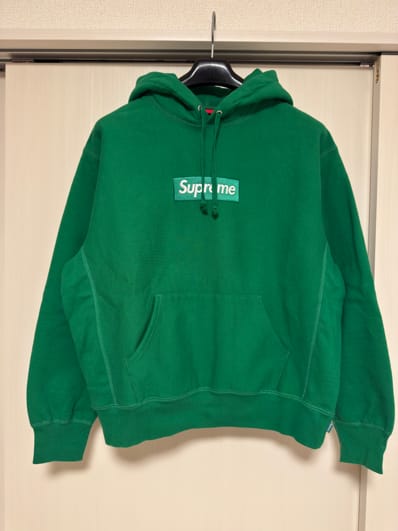 Supreme Box Logo Hooded Sweatshirt "Green" (24FW)
