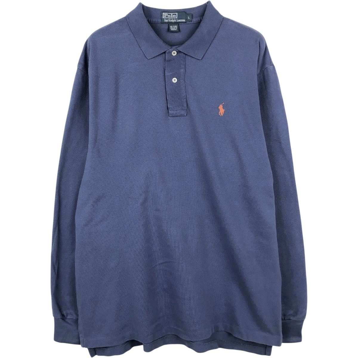 古着 ラルフローレン Ralph Lauren POLO by Ralph Lauren 長袖 ポロシャツ メンズL相当/eaa669796