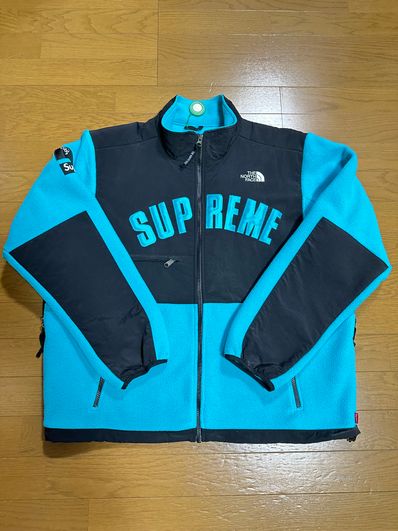 Supreme x The North Face Arc Logo Denali Fleece Jacket "Blue"