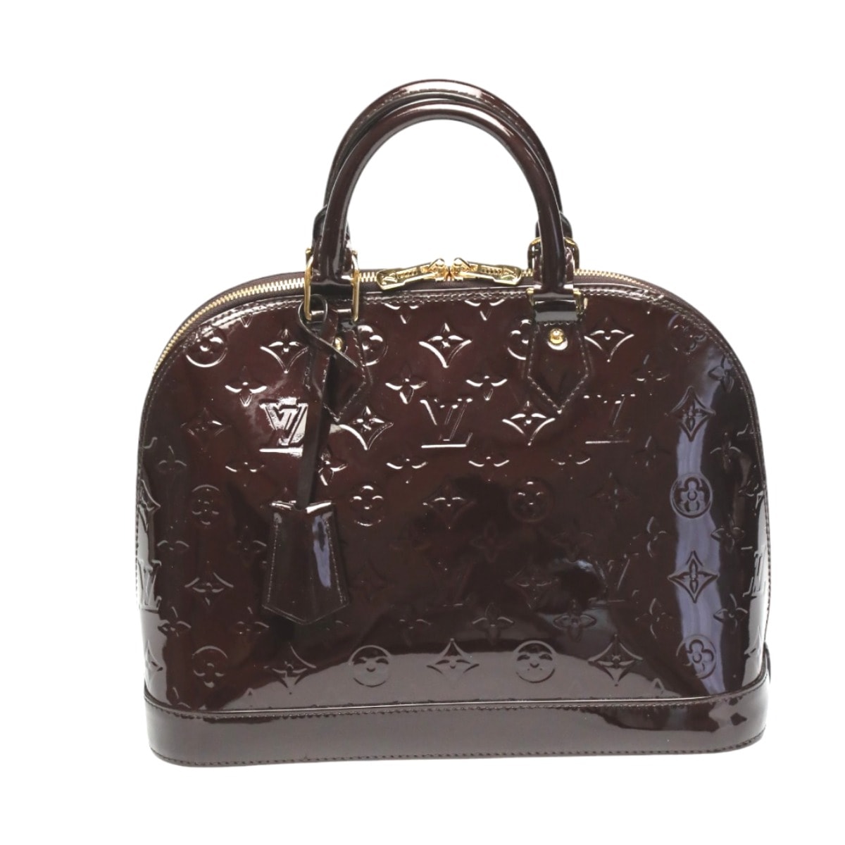 Louis Vuitton Alma PM Monogram Vernis "Amarante"