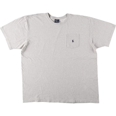 古着 ラルフローレン Ralph Lauren POLO by Ralph Lauren 半袖 ワンポイントロゴポケットTシャツ メンズXL相当/eaa661069