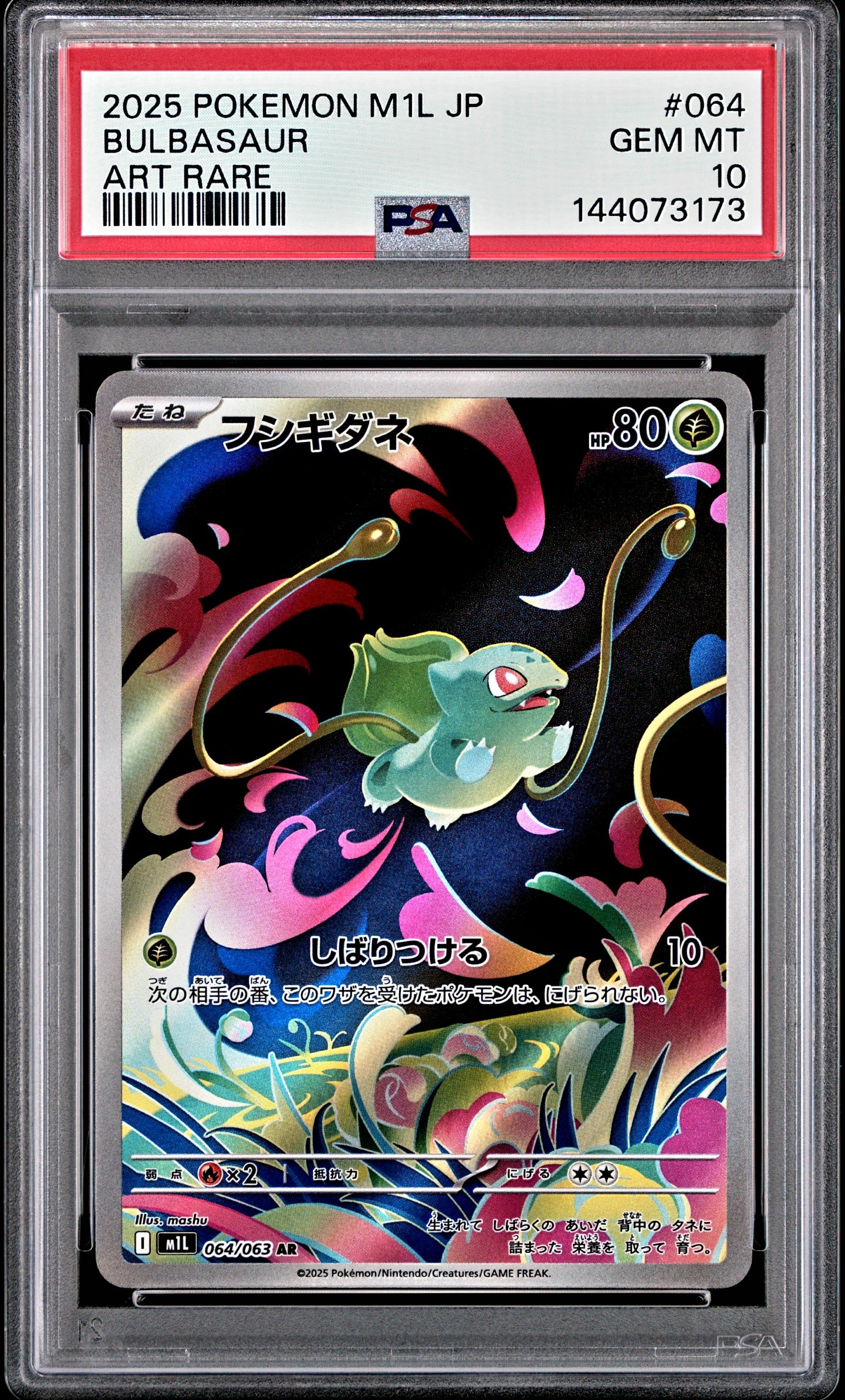 フシギダネ AR [M1L 064/063](拡張パック「メガブレイブ」)