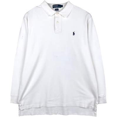 古着 ラルフローレン Ralph Lauren POLO by Ralph Lauren 長袖 ポロシャツ メンズL相当/eaa648982