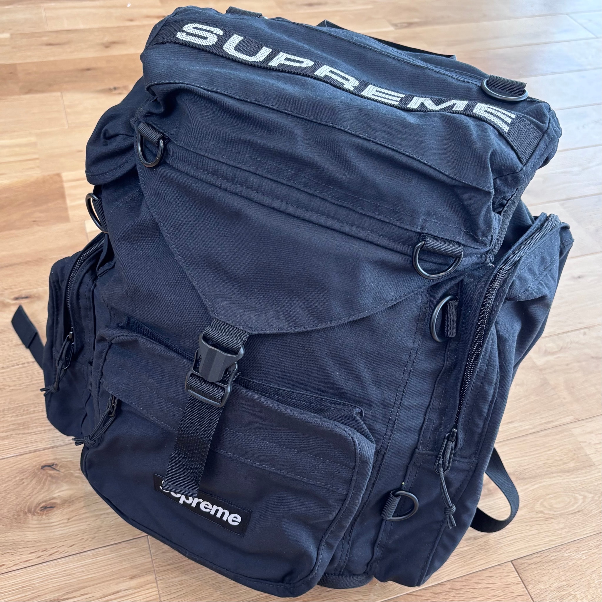 Supreme Field Backpack "Black" (23SS)