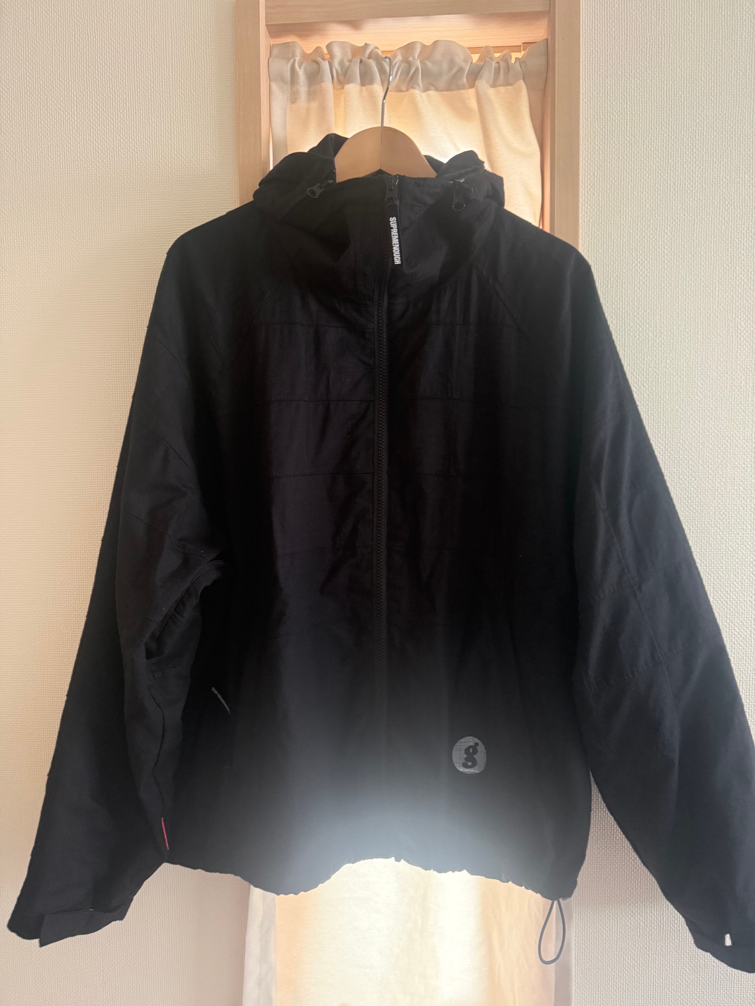 Supreme x GOODENOUGH Patchwork Hooded Jacket "Black"