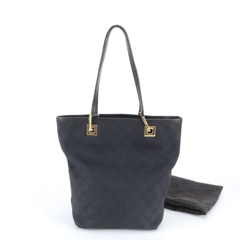 ■美品 グッチ GGキャンバス 002 1099 トート バッグ