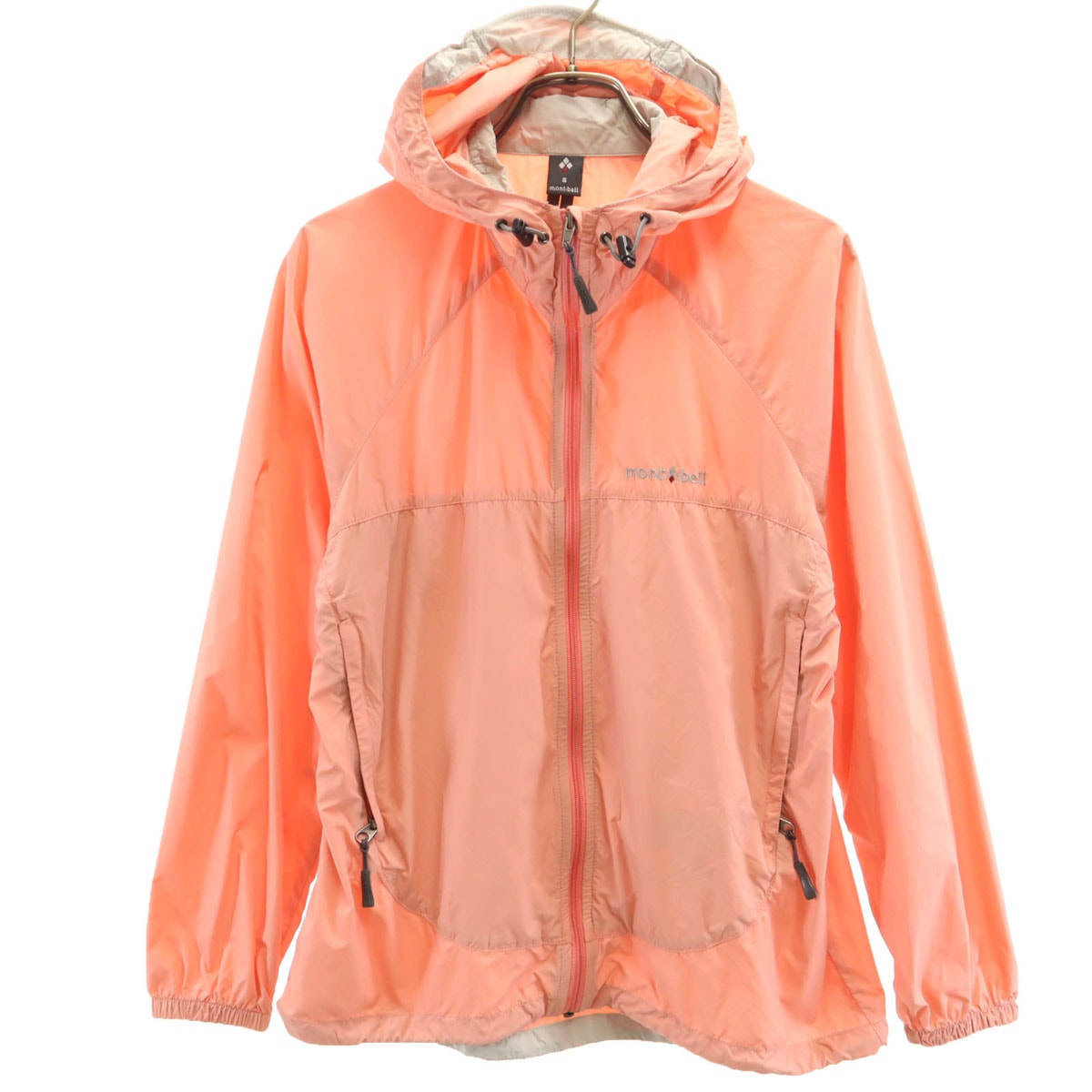 mont-bell モンベル ブラスト ウインドブレーカー S ピンク アウトドア