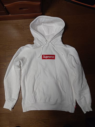 Supreme Box Logo Hooded Sweatshirt "White" (21FW)