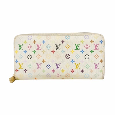 ★SALE【6ib1247】ルイヴィトン 長財布 モノグラム・マルチカラー ジッピーウォレット M60241 ブロン リッチ【中古】レディース