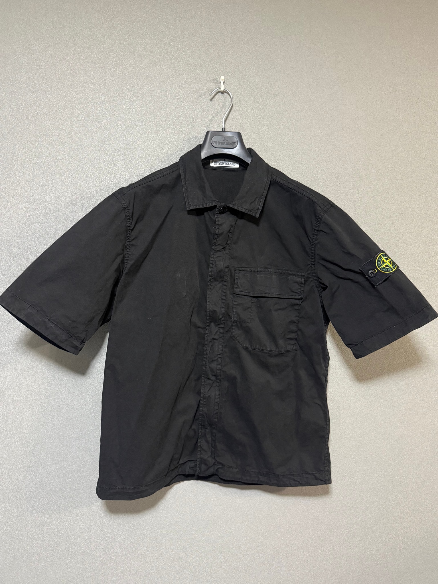 STONE ISLAND シャツ ブラック