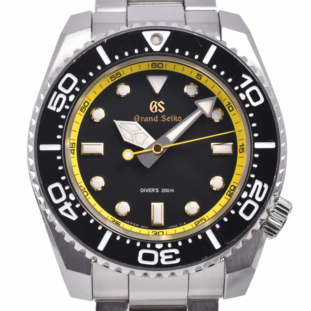 セイコー SEIKO SBGX339/9F61-0AM0 グランドセイコー スポーツコレクション 800本限定 ブラック クォーツ メンズ 箱付き 腕時計 D#149841