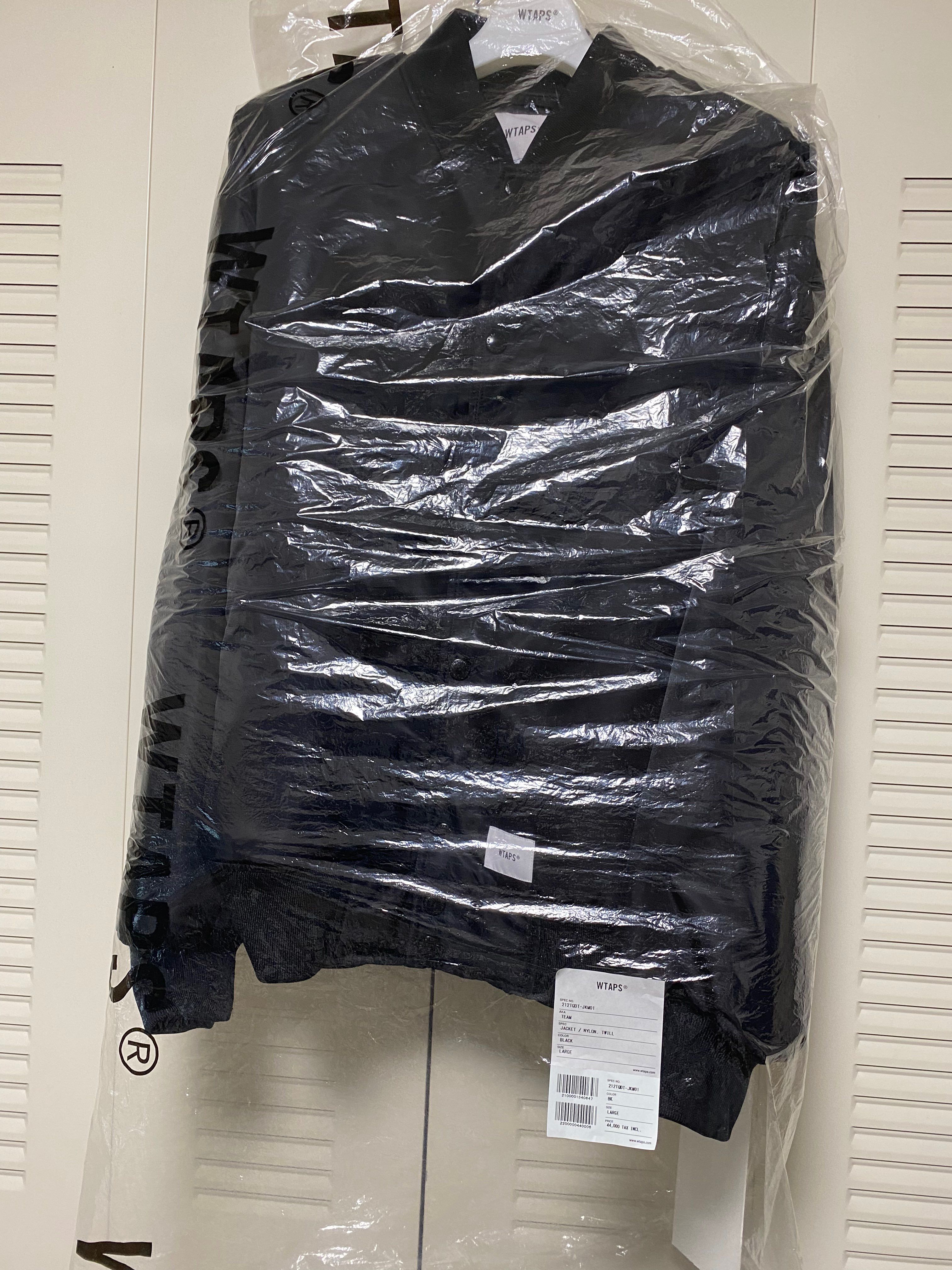 Wtaps TEAM / JACKET / NYLON. TWILL "Black"