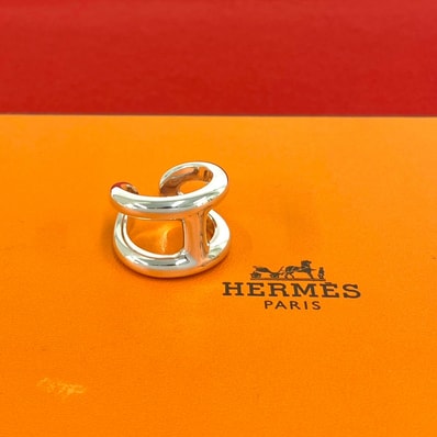 HERMES エルメス オスモズ GM リング シルバー925 リング・指輪 12.5号 シルバー
36367