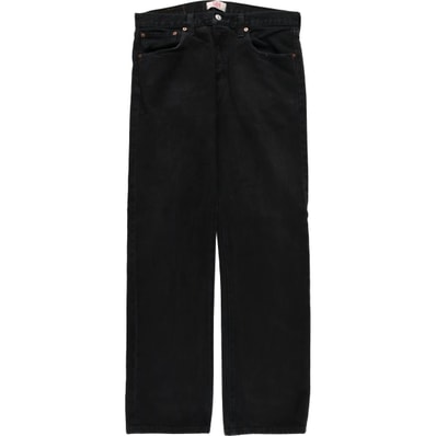 古着 リーバイス Levi's 501 ブラックデニム ストレートデニムパンツ メンズw34相当/eaa595409