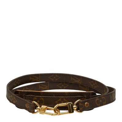 ルイ ヴィトン モノグラム ショルダーストラップ ブラウン PVC レディース LOUIS VUITTON 中古