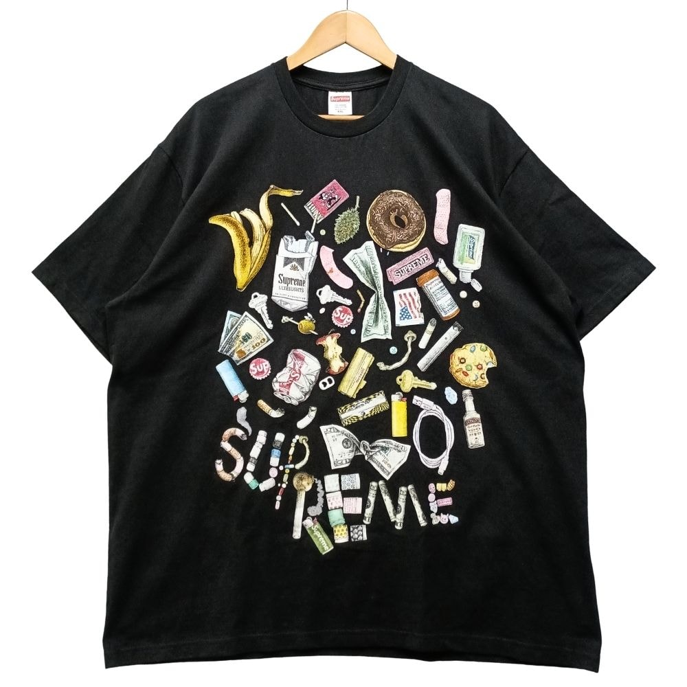 SUPREME シュプリーム Trash Tee トラッシュ プリント Tシャツ 54521
