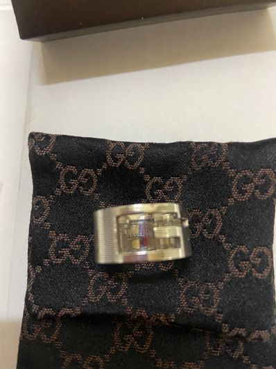Gucci Branded Regular G ring "Silver"