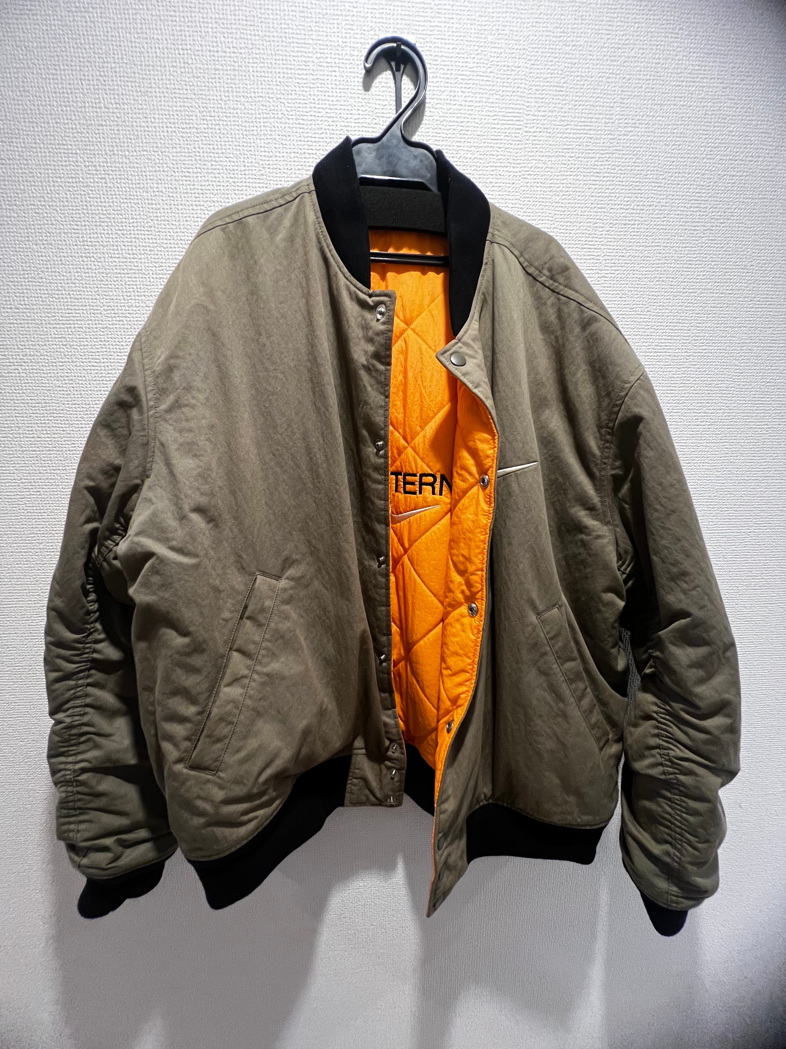 Nike x Stussy Reversible Jacket "Olive"