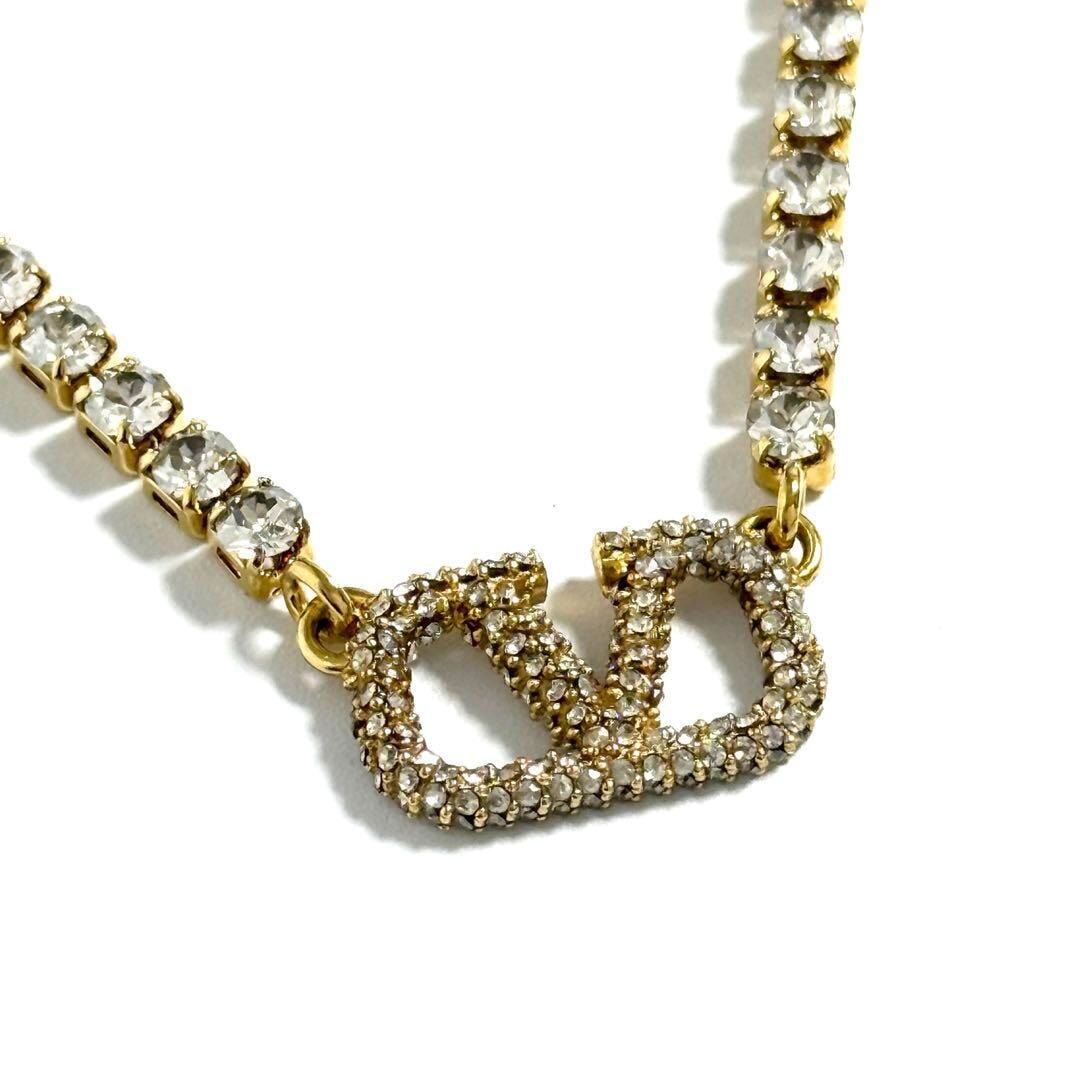 【定価13万】ヴァレンティノ Vロゴ シグネチャー ペンダント ネックレス