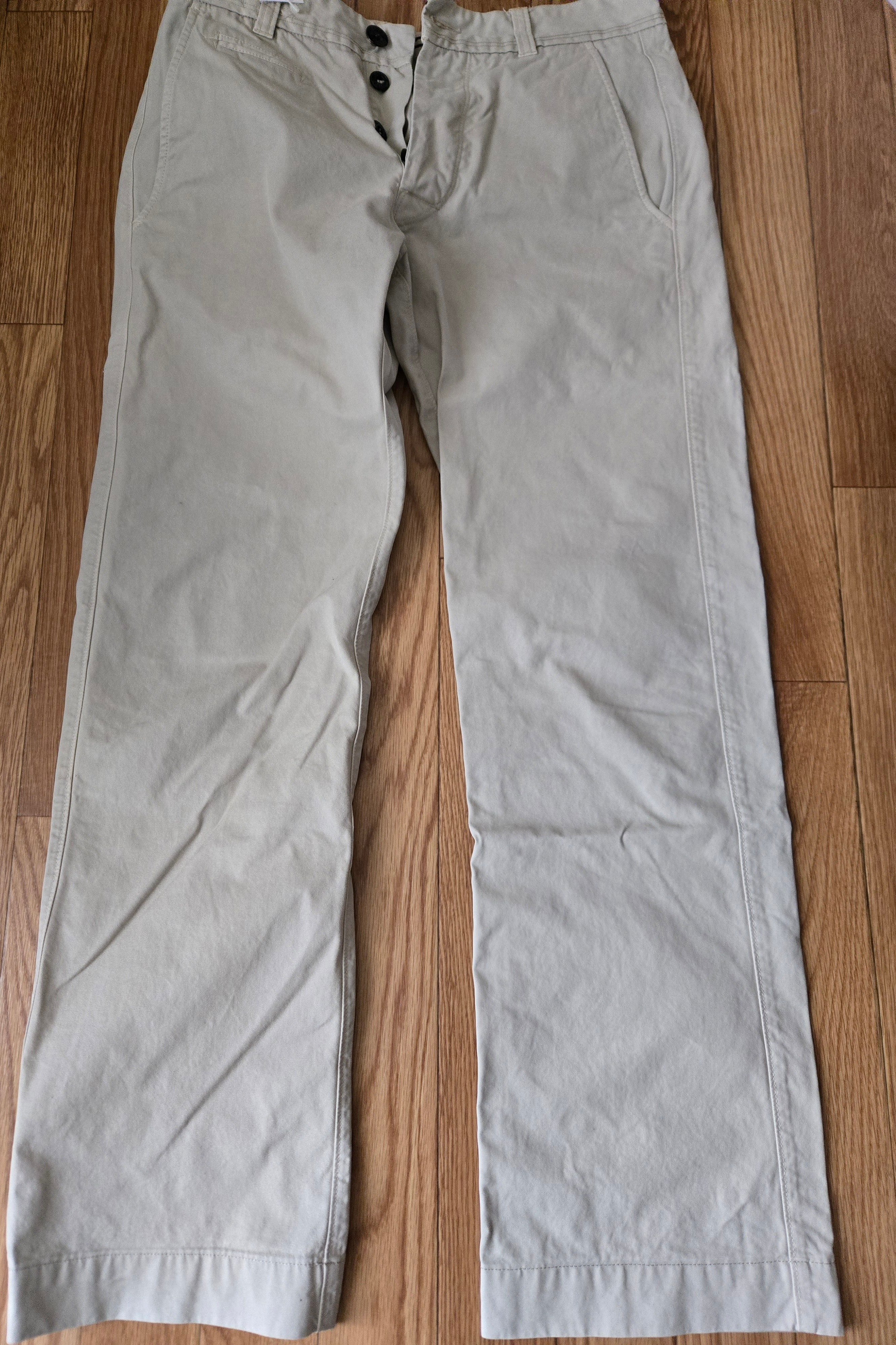 Stone Island チノパン 44 ワッペン パンツ ⚠️購入前にコメント下さい