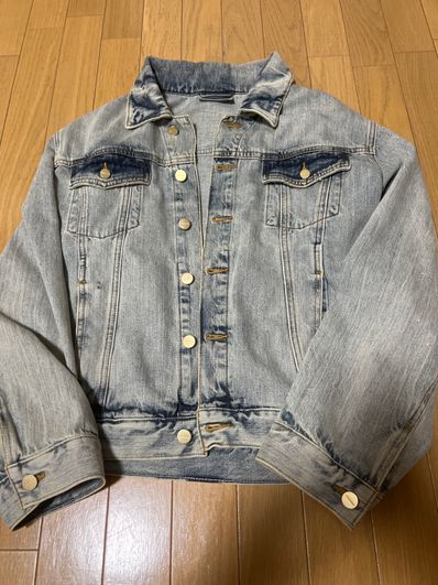 FEAR OF GOD ESSENTIALS Denim Trucker Jacket "Light Indigo"