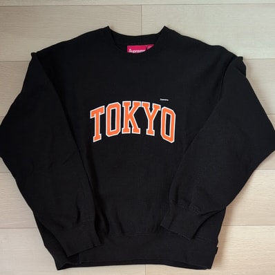 Supreme Shop Small Box Crewneck (Tokyo) "Black"
