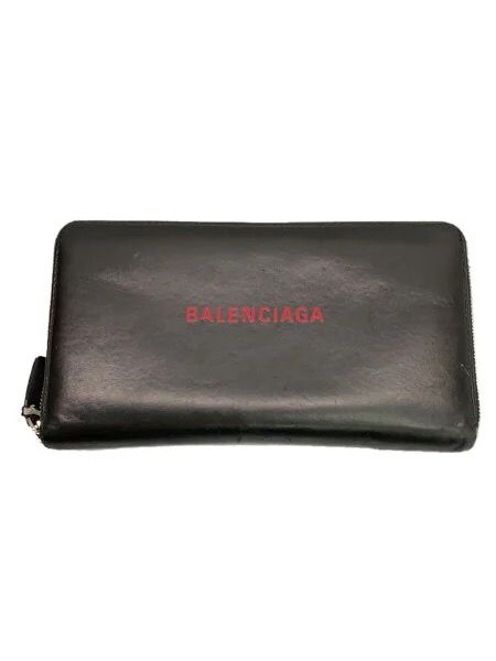 BALENCIAGA Everyday Leather Wallet "Black"